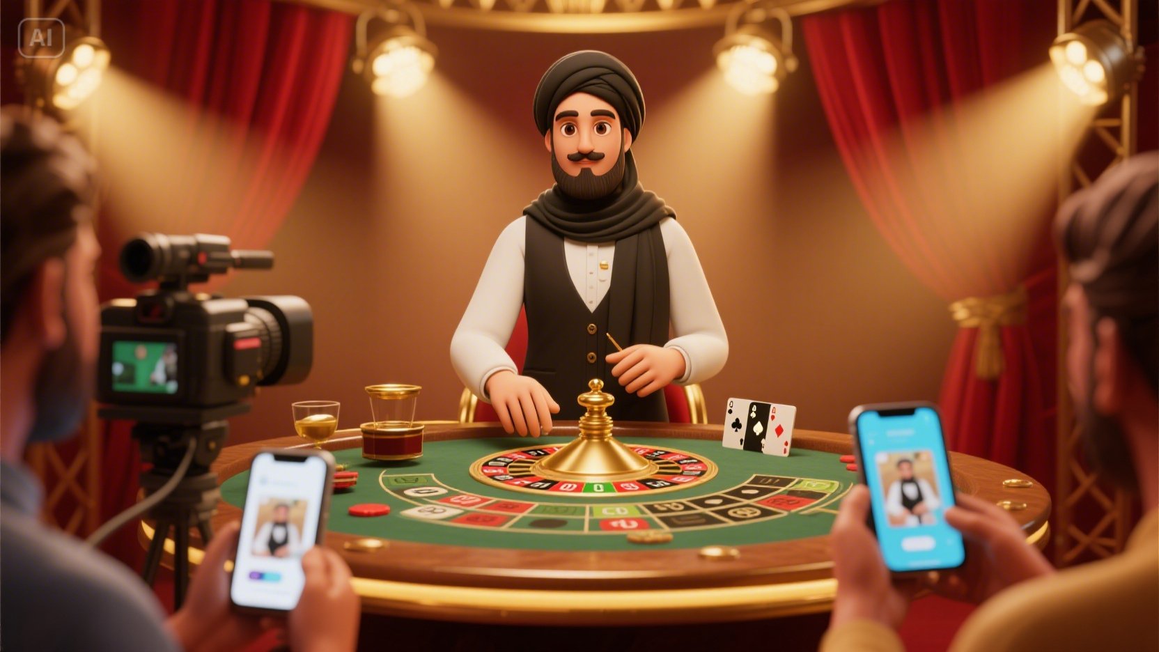 roulette table online